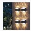 Solar Wall Light Outdoor Waterproof Up Down Luminous Lighting Garden Decorative Solar Lamps Stairs