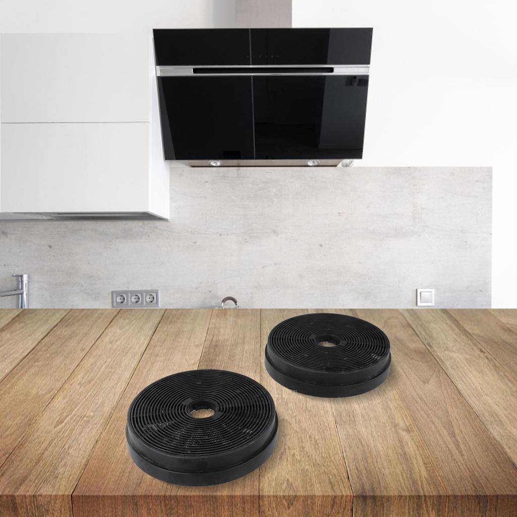Simplify Your Cooking Experience with This Pair of Charcoal Filters Designed for Home Kitchens at Measure 180x180x40 mm