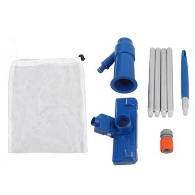 Pool Spa Jet Vacuum Cleaner Portable Pool Vacuum Jet Cleaner with Brush Swimming Pool Cleaning Tool