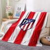 Club Atletico de Madrid2 Flannel Blanket, High quality Comfortable for All Seasons, Home Decor, Warmth and Comfort