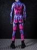 3D Digital Printing Stage Performance Costumes Adults Halloween Events Carnival Theme Party Cosplay Outfit Pretend Game Jumpsuit