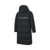 Li Ning Fitness Series Hooded Letter Logo Zipper Casual Down Jacket Men Outerwear AYMV765-2