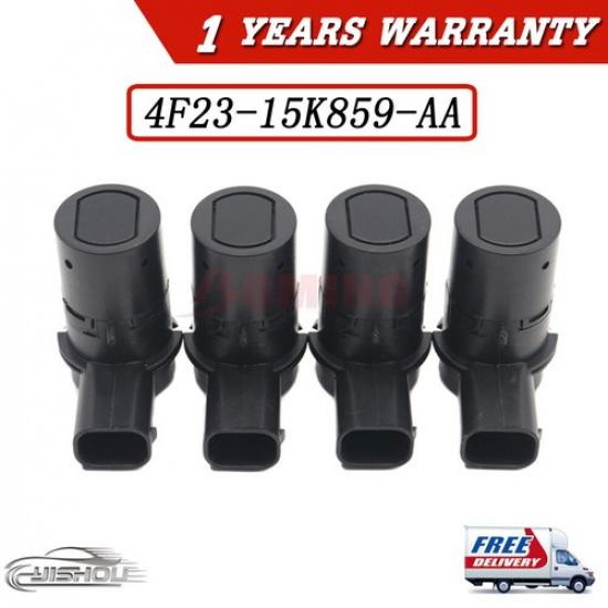 (4) Reverse Bumper Backup Parking Assist Sensor For Ford Explorer F150 F250 F350