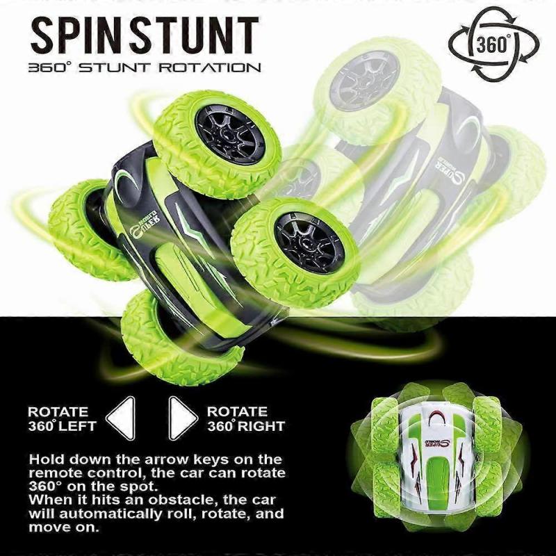 RC Car High-Speed Racing Vehicle Remote Control Flip Stunt Car 2.4G Wireless Remote Control Cool Children's Toys for Boys Gifts