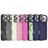 Magnetic Skin-Friendly Case for iPhone 16 Pro Max, Shockproof MagSafe Compatible Matte Protective Cover