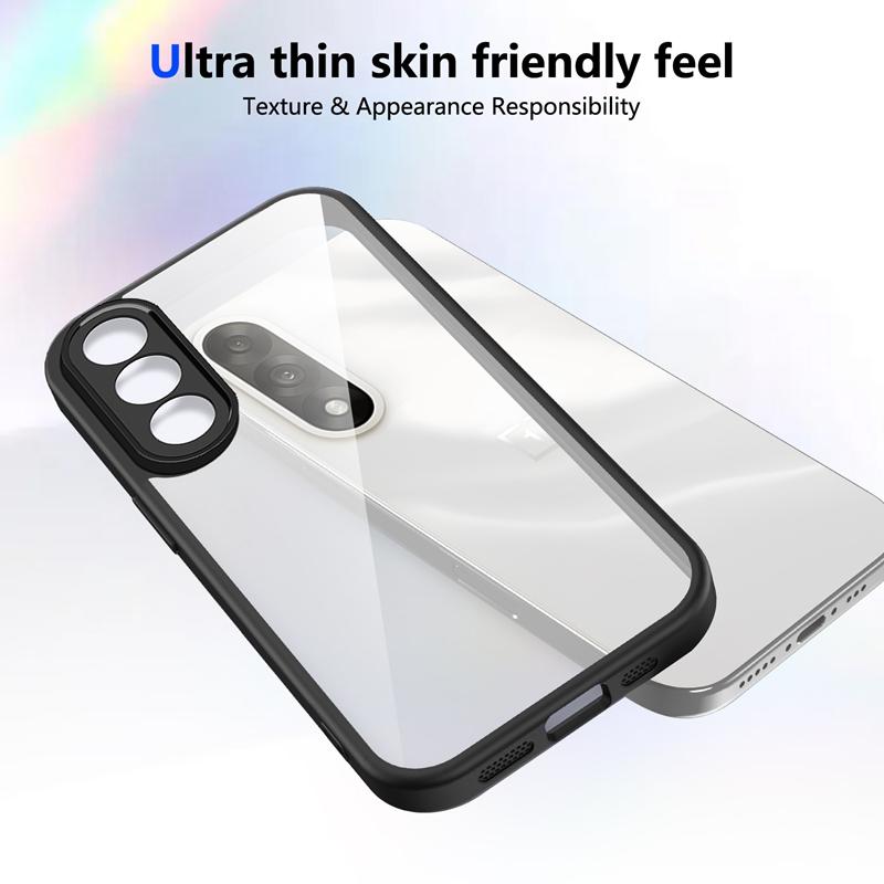 Transparent Silicone Case For Oppo K13 Turbo Pro K12 Plus K12X K12S K11 PC Back TPU Bumper Shockproof Clear Phone Cases Cover