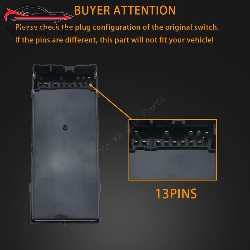 Electric Power Master Window Switch Control Regulator Button 25401-JL44A For Infiniti G37 2008 2009 2010 2011 2012 2013