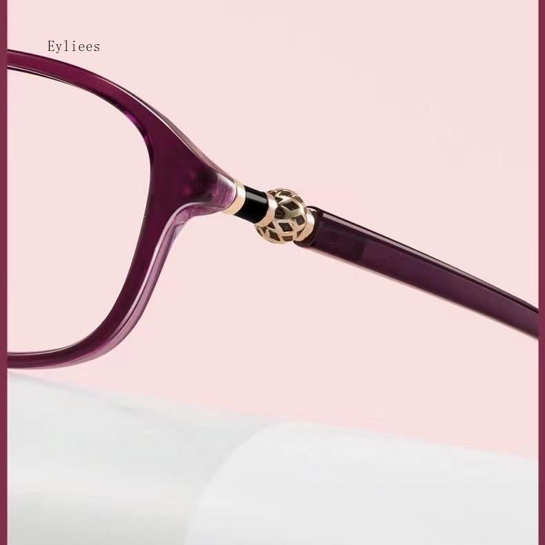 100400 New ladies delicate Anti blue light Reading Glasses Fashion Small Square Presbyopic Glasses culos
