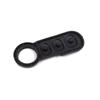 BDP1209 3-Button Remote Control Flip Key FOB Case Shell Rubber Button Pad for Citroen Relay Fiat Ducato Peugeot Boxer 71752589