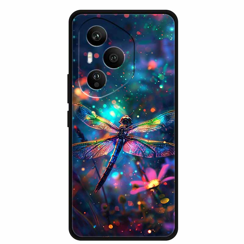 For Honor 400 Pro 5G Case Original Soft Silicone TPU Phone Cases Cover Honor400 Pro DNP-NX9 6.7" Fashion Protector Planet Capa