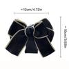 2pcs Cute Bow Car Seat Back Hooks Storage Hook Headrest Organizer Rack Grocery Bag Handbag DecorationInterior Accessories