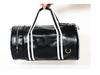 Large Capacity Trendy Travel Handbag: Round Barrel Style for Women & Men - Casual Tote & Gym Sports Bag