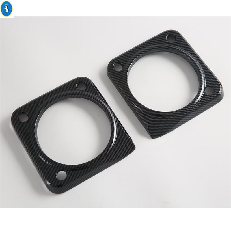 Carbon Fiber Look Steering Wheel / Side AC Outlet / Dashboard Frame Cover Trim ABS Accessories For Suzuki Jimny  - 2025