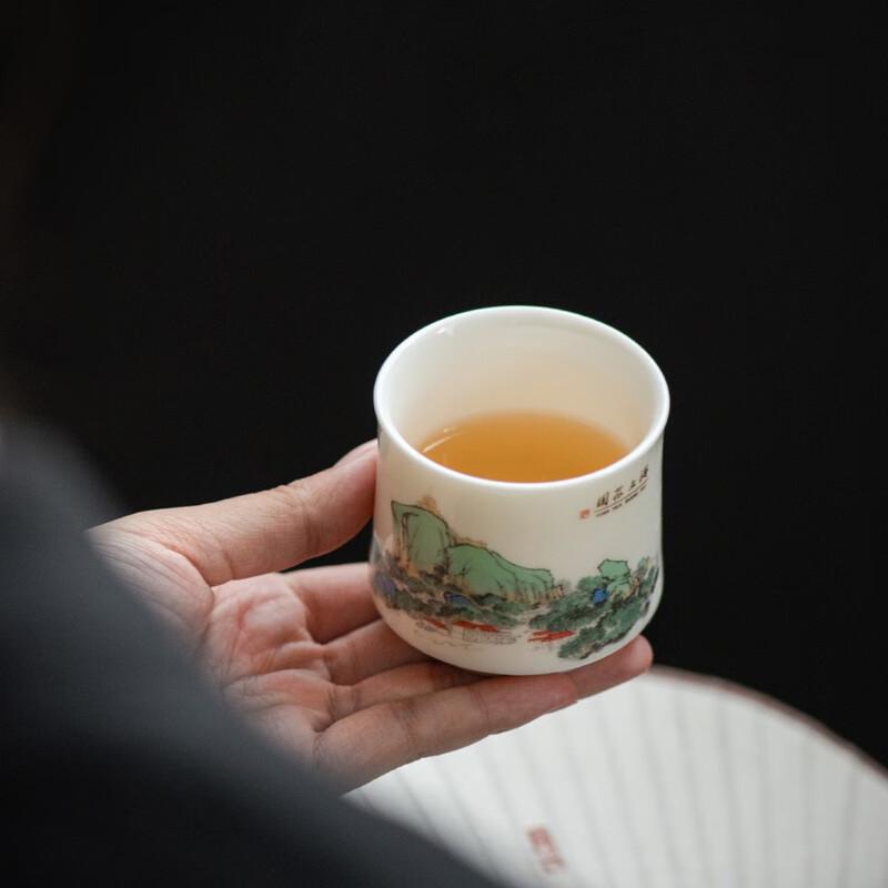 Xiamen Garden on the Sea Ceramic Master Tea Cup