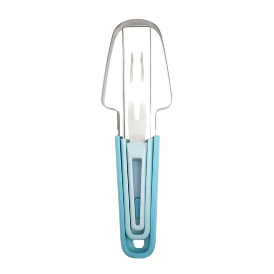 Stainless Steel Watermelon Splitter, 3-in-1 Watermelon Cutter Fork And Popsicle Mold, Ergonomic Handle Fruit Splitter for Melon Mango Dragon Fruit