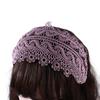 up Face Wash Resin Korean Style Hair Wear Lace Headband Wide Side Hairband Women Hair Accessories