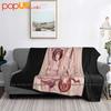 Bom Devil Reze Control Makima In Lingerie Chainsaw Ultra-Soft Blanket Quilt Winter Sofa Cover Bed Covers