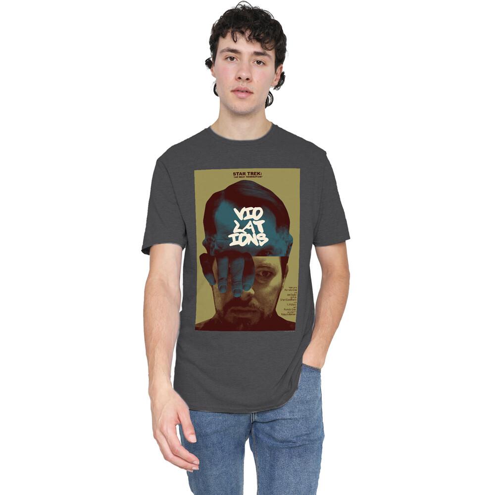 Star Trek Tng Season 5 Episode 12 T-Shirt S-3XL Charcoal XXL