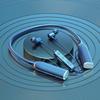 2025 K1689 Neckband Bluetooth 5.3 Earphones: Wireless In-Ear Stereo Sound for Running & Sports
