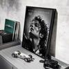 M-Michael J-Jackson Sänger Poster Aufkleber Gemälde Wandbild HD Wandaufkleber für Schlafzimmer Wohnzimmer Zuhause Selbstklebende Dekoration Geschenk