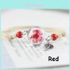 Elegant Dry Plant Specimen Bracelet With Glass Ball Dandelion Bead For Women