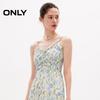 Only 2024 Summer Vacation Print Spaghetti Strap Tiered Dress