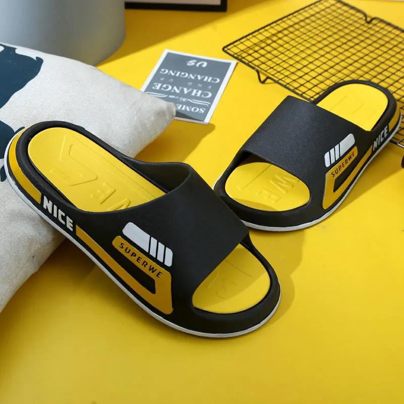 Men's 2024 Slippers: Fashionable, Stylish, and Versatile. Wear-resistant and Non-slip, Perfect for Outdoor Use At Home or In Dorms.