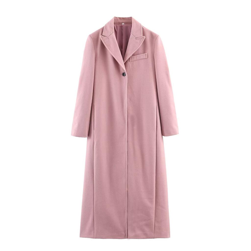 European and American Style, New Women's Clothing, Fashionable and Fashionable 2025 Winter New Product Long Coat Coat