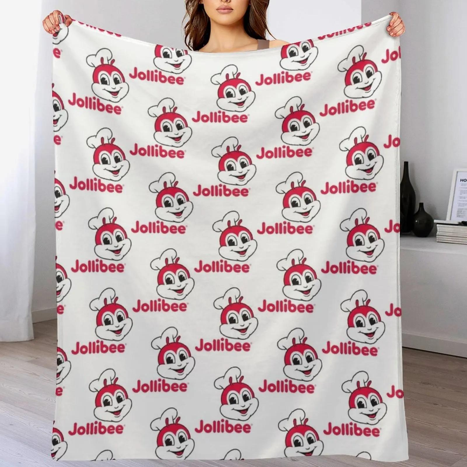 Jollibee Throw Blanket Soft Breathable Blanket for Night Sleeping 102x76cm(40x30in)