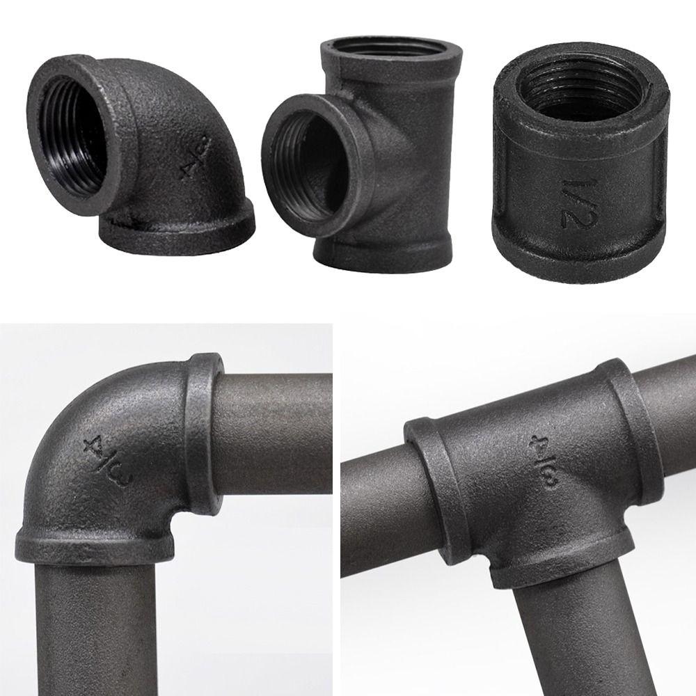 

Black Pipe Connection Elbow Pipe Accessories New Pipe Fittings 1