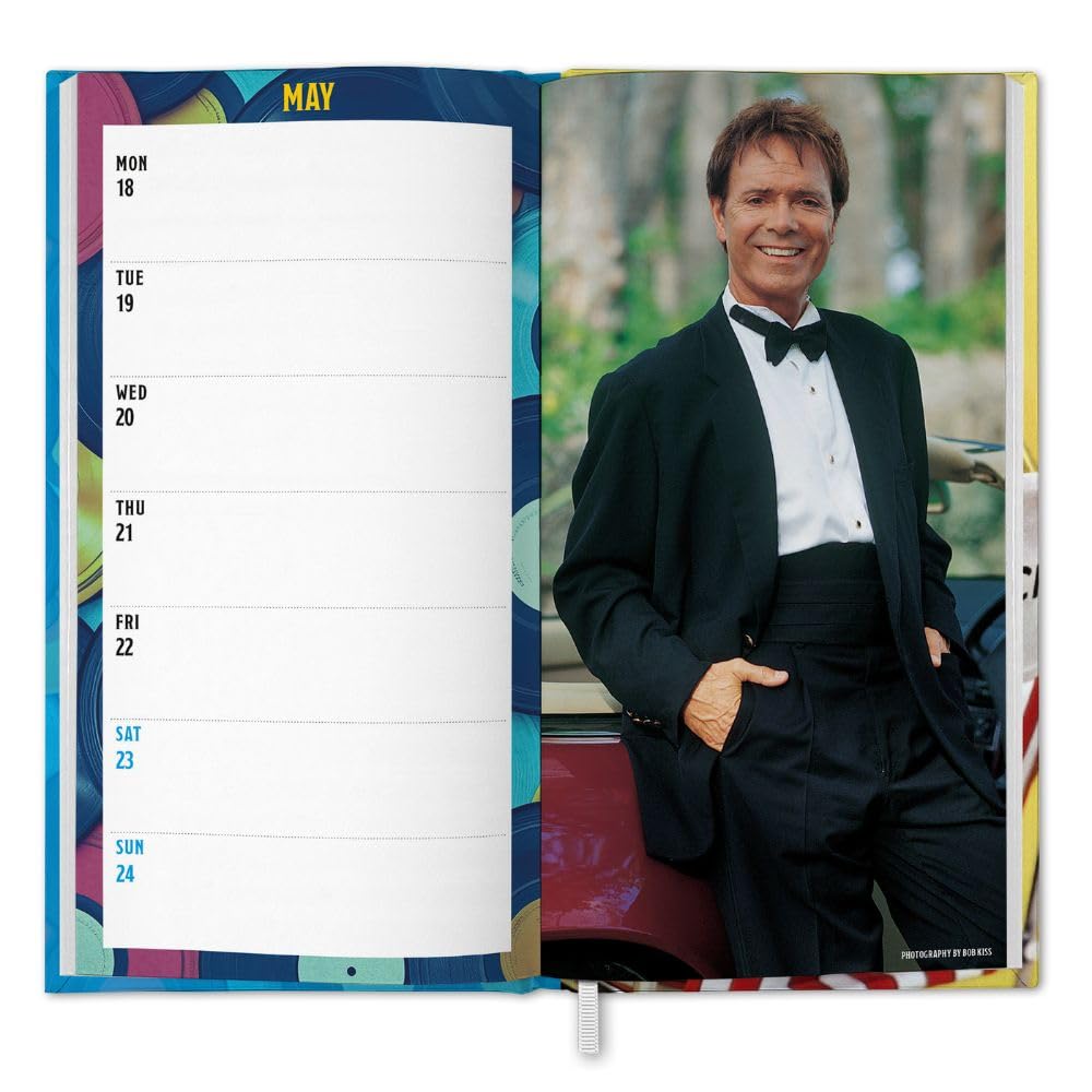Cliff Richard 2026 Slim Diary
