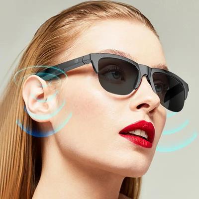 Kabellose Smart-Brille, Kopfhörer, Bluetooth-Sonnenbrille, offenes Ohr, Musik, Freisprechen, für Männer und Frauen, polarisierte Gläser, Sportbrille