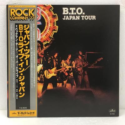 LP Record BACHMAN TURNER OVERDRIVE BTO  Japan Tour RJ7200 MERCURY 1977 Japan Rock Used