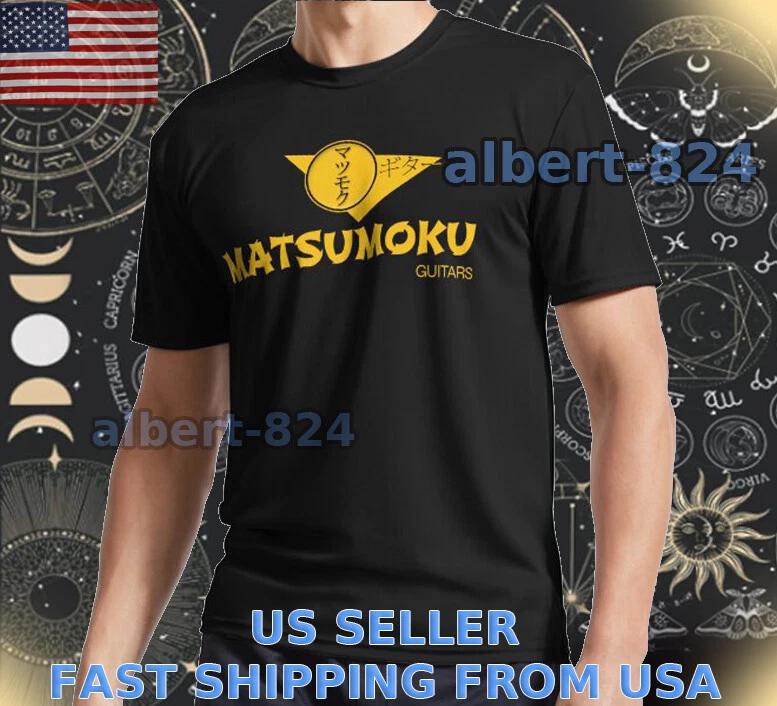 NEW SHIRT MATSUMOKU GUITARS LOGO T shirt FUNNY AMERICAN SIZE S TO 5XL 4XL