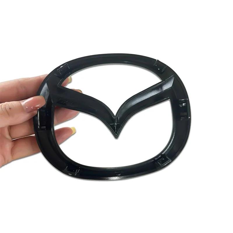 Plastic Emblem for Mazda CX-4 Logo Car Front Trunk Steering Wheel Badge 3D Body Replaced Sticker Rear Tail Refitting Decoration