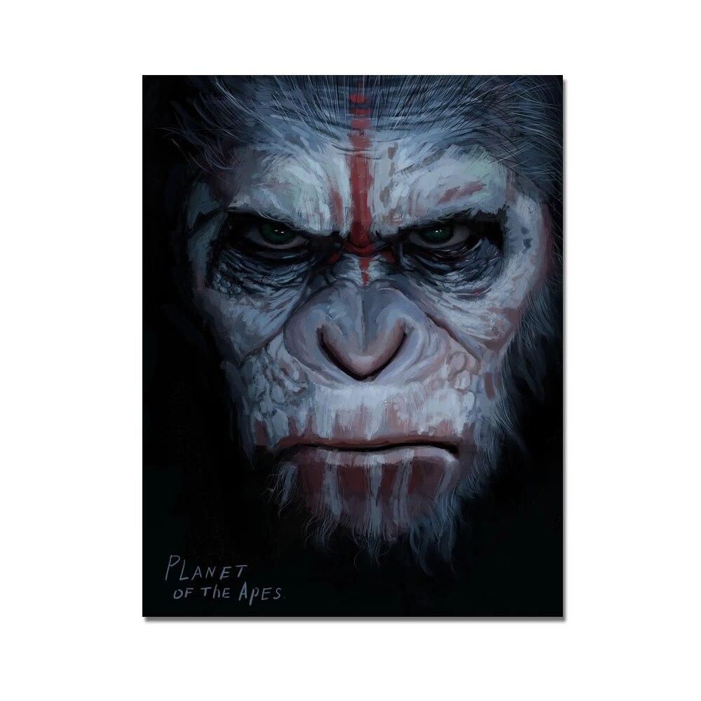 

Rise Planet Of The Apes холст картина животное орангутанг плакат и принты настенная художественная картина для Cuadros домашний декор гостиная 21*30cm