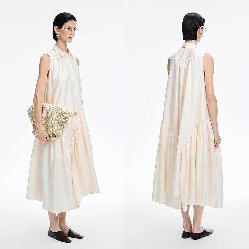 JNBY 2026 Summer A-Line Sleeveless Dress