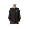 FILA Athletics Printed Crew Neck Sweatshirt Men Tops Deep-Black A11M031222GBK