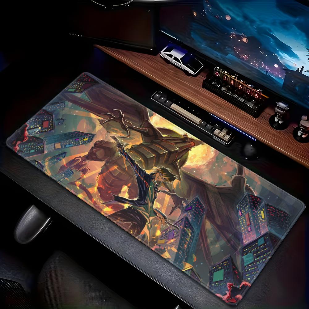 

Yu-Gi-Oh! Anime Gaming Large Mouse Pad - Non-Slip Desk Mat for Office/Home, Comfortable Surface with Essential for gamers 600x300x2mm