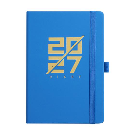 Monthly Weekly Daily Planner 2027 Agenda, Eye-friendly Paper And PU Leather Study Planning Notepad Cover, Time Management Notebook for Office