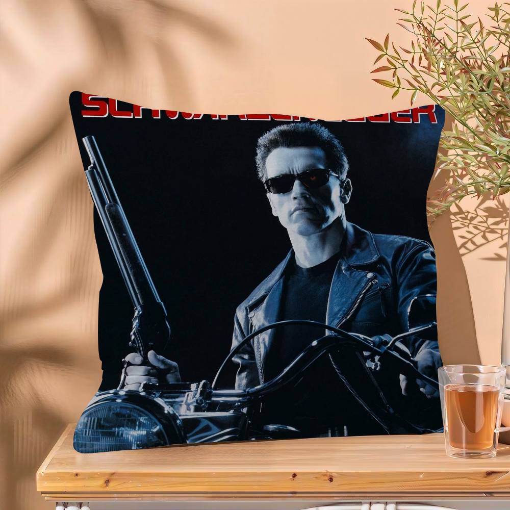 S Movie TV The Terminator Pillow Cover Sofa Cushion Cover Home Room Decoration Children Gift