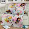 Style New Gabbys Dollhouse Cartoon Girl Gift Blanket,Soft Throw Blanket for Home Bedroom Bed Sofa Travel Picnic Cover Kids