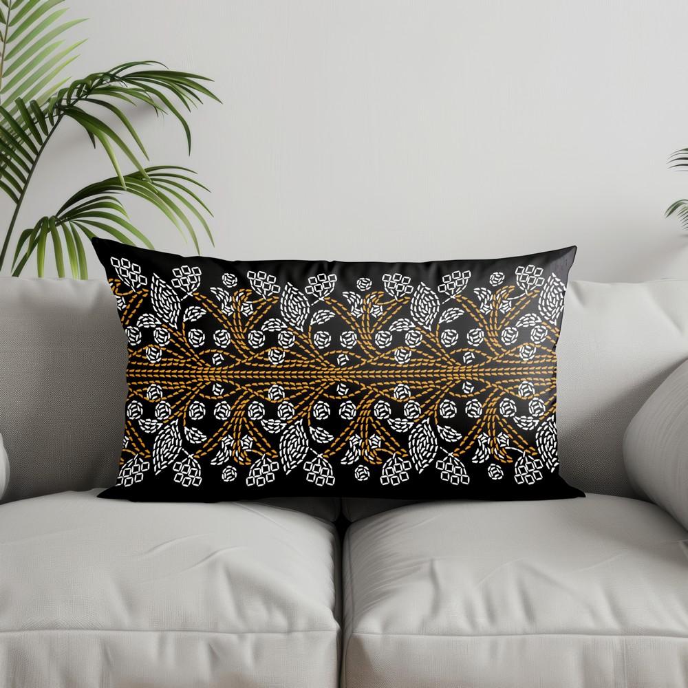 Home Decor Exotic Pattern Rectangle Pillowcase Suitable For Sofa Bedroom Car Pillow Cover Cushion Rectangular Back Cushion