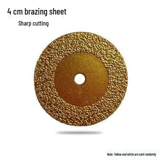 4cm Brazed Diamond Angle Grinder Disc for Engraving and Cutting Marble and Ceramic Tiles