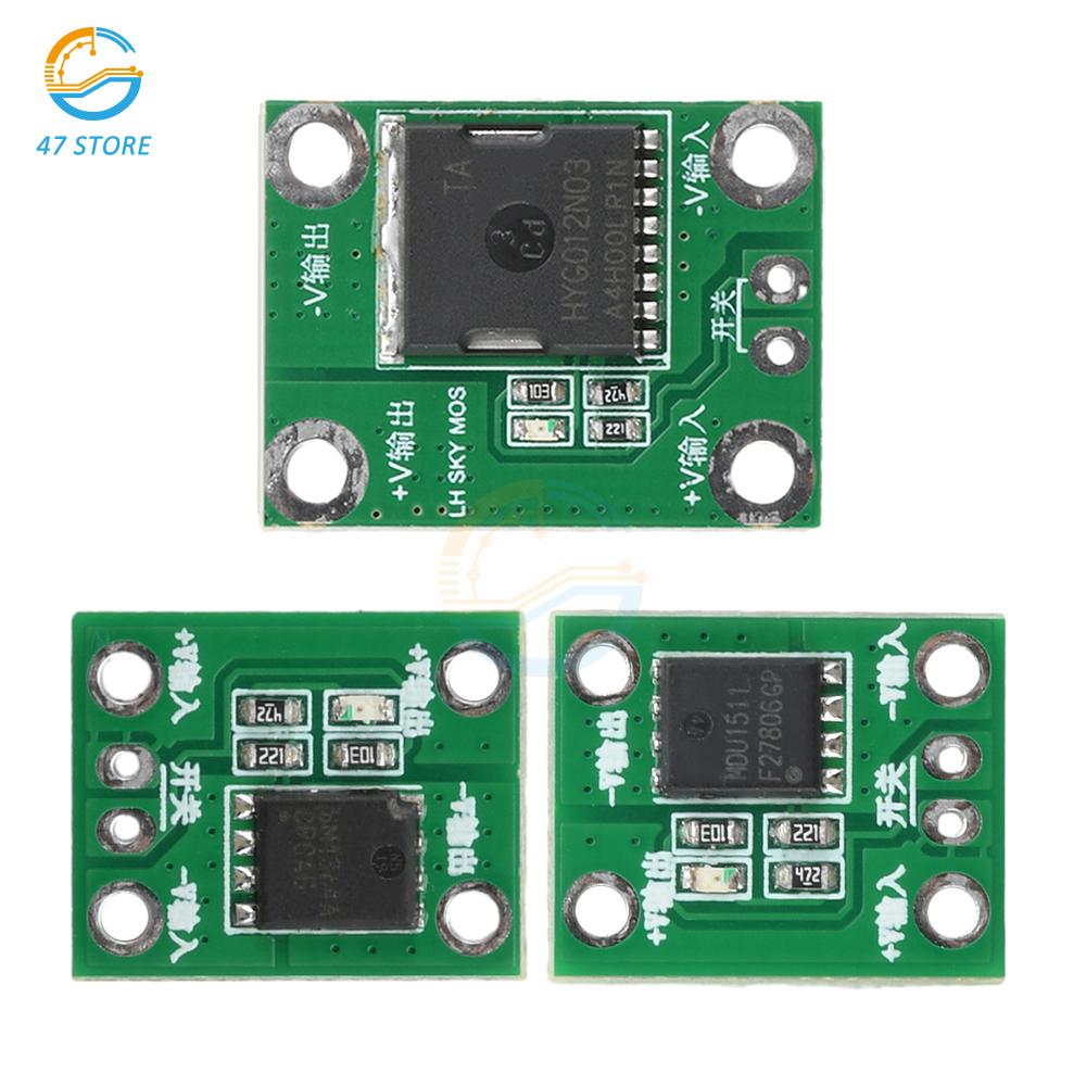 20A 50A 100A High Power MOS Trigger Switch Driver Module Field Effect Tube PWM Regulation Electronic Switch Control 5-26V