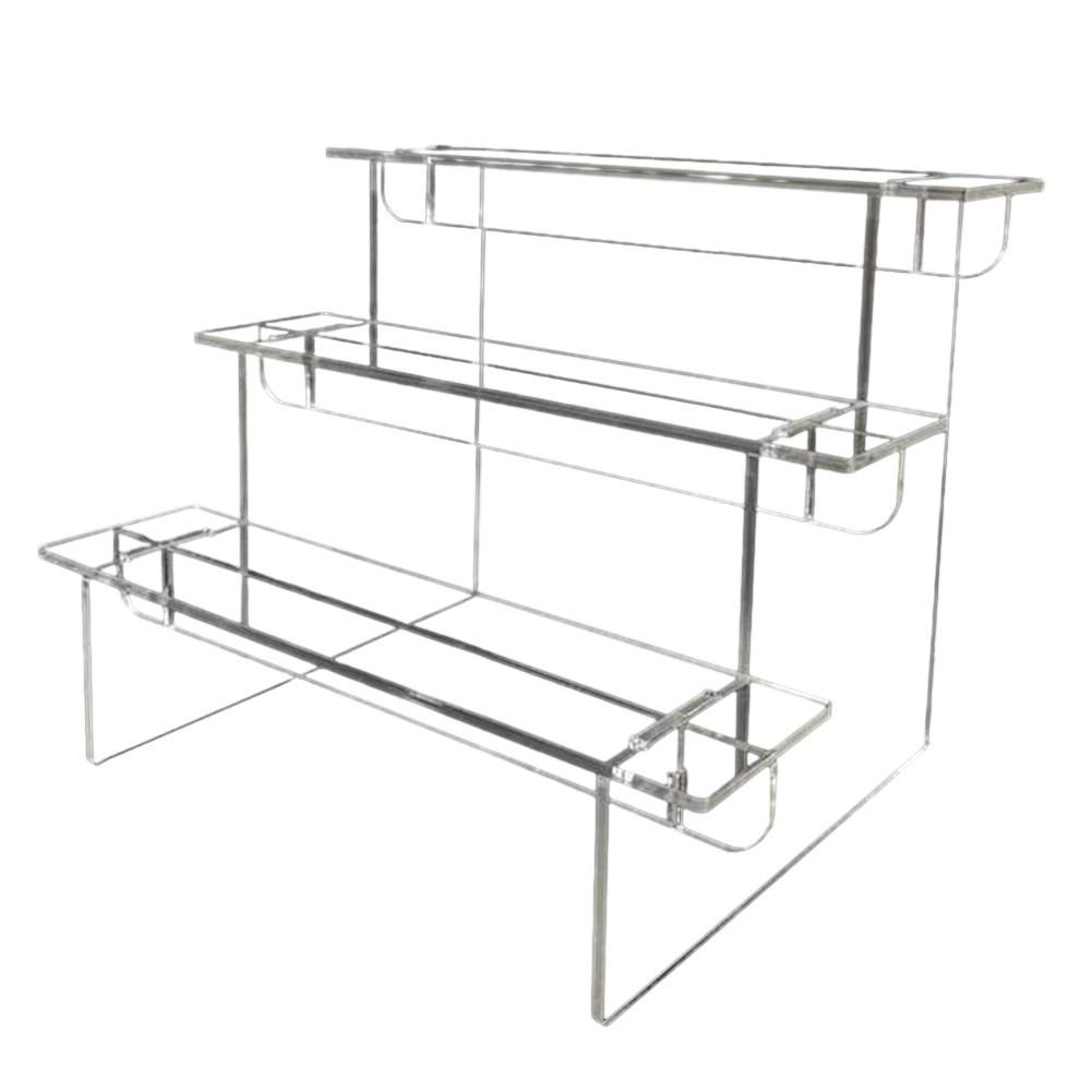 Acrylic Display Stands Displaying Transparent Ladder