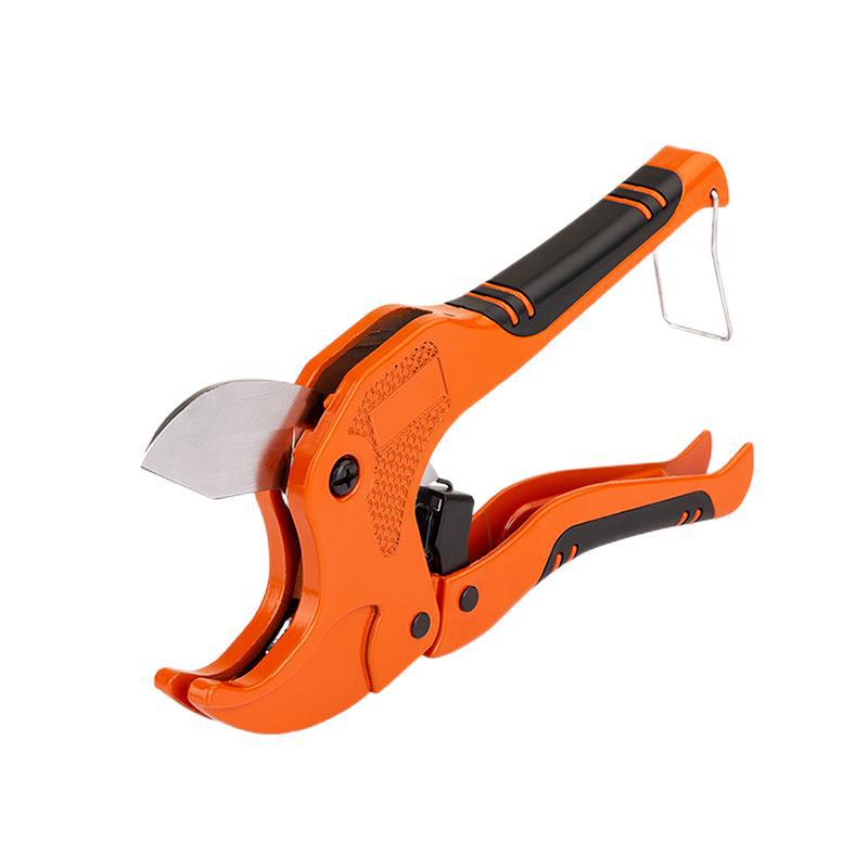 

K817 Plumber Scissors Smooth Cut Sharp and Durable Water Pipe Professional Shear Fast Shear Aluminum Plastic Scissors 1PC