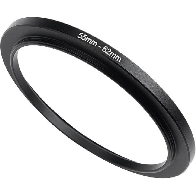 49mm To 58mm Step-Up Ring Filter Adapter for All Brands UV ND CPL Metal Ring Step-Up Rings Adapter Filter (49mm-58mm)