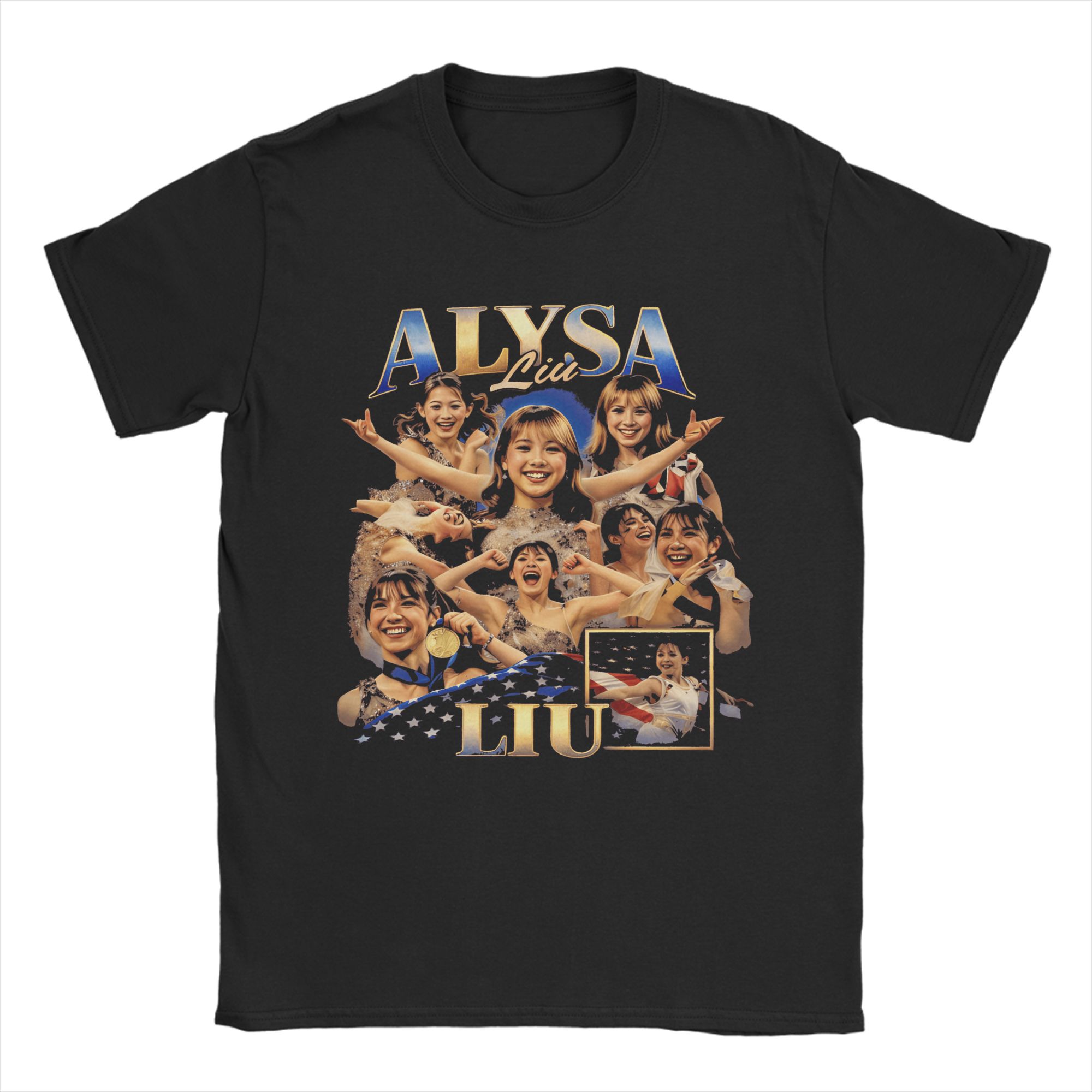 

Unisex TShirt Alysa Liu It Was Such A Vibe Fun Pure Cotton Tees Short Sleeve T Shirt O Neck Clothing Printed S