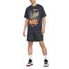 Nike T Shirts Men's Black Crew Neck Moderate Straight Fit HF6200-010